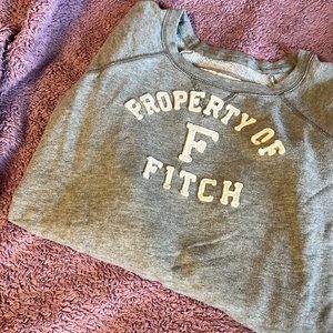 Abercrombie and Fitch Grey Pullover